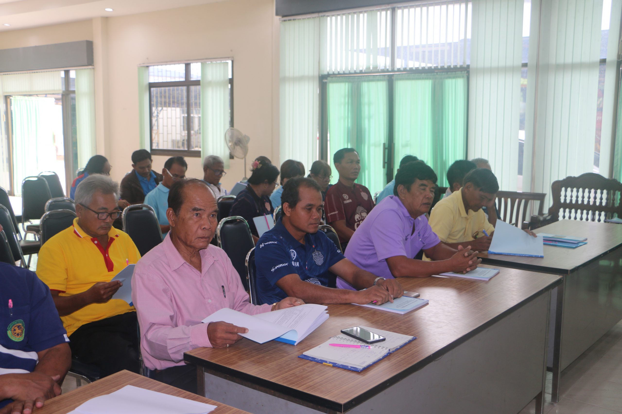 อมรมการจัดตั้งกลุ่มบริหารจัดการน้ำอำเภอละหานทราย จังหวัดบุรีรัมย์