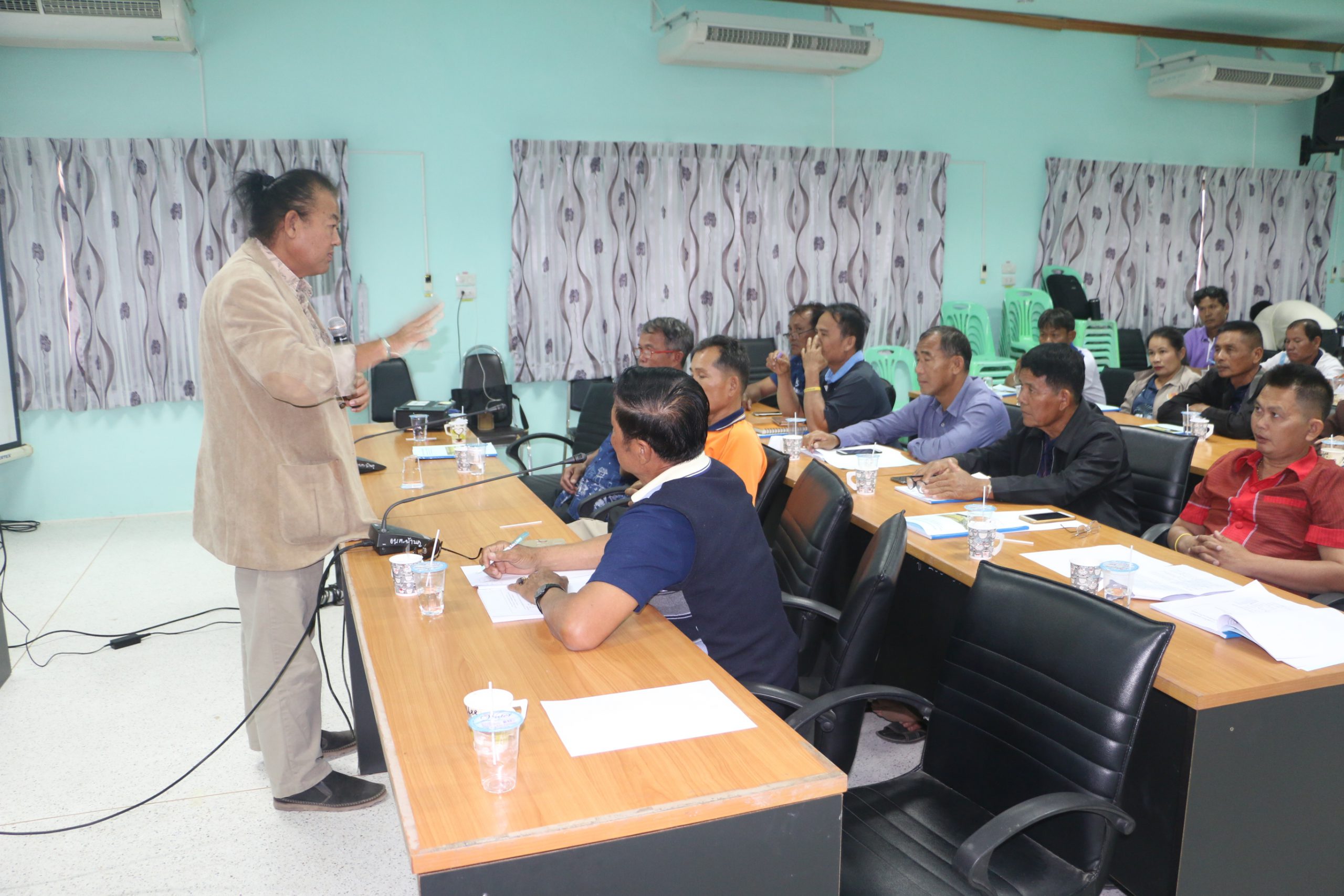 อมรมการจัดตั้งกลุ่มบริหารจัดการน้ำอำเภอนาโพธิ์ จังหวัดบุรีรัมย์